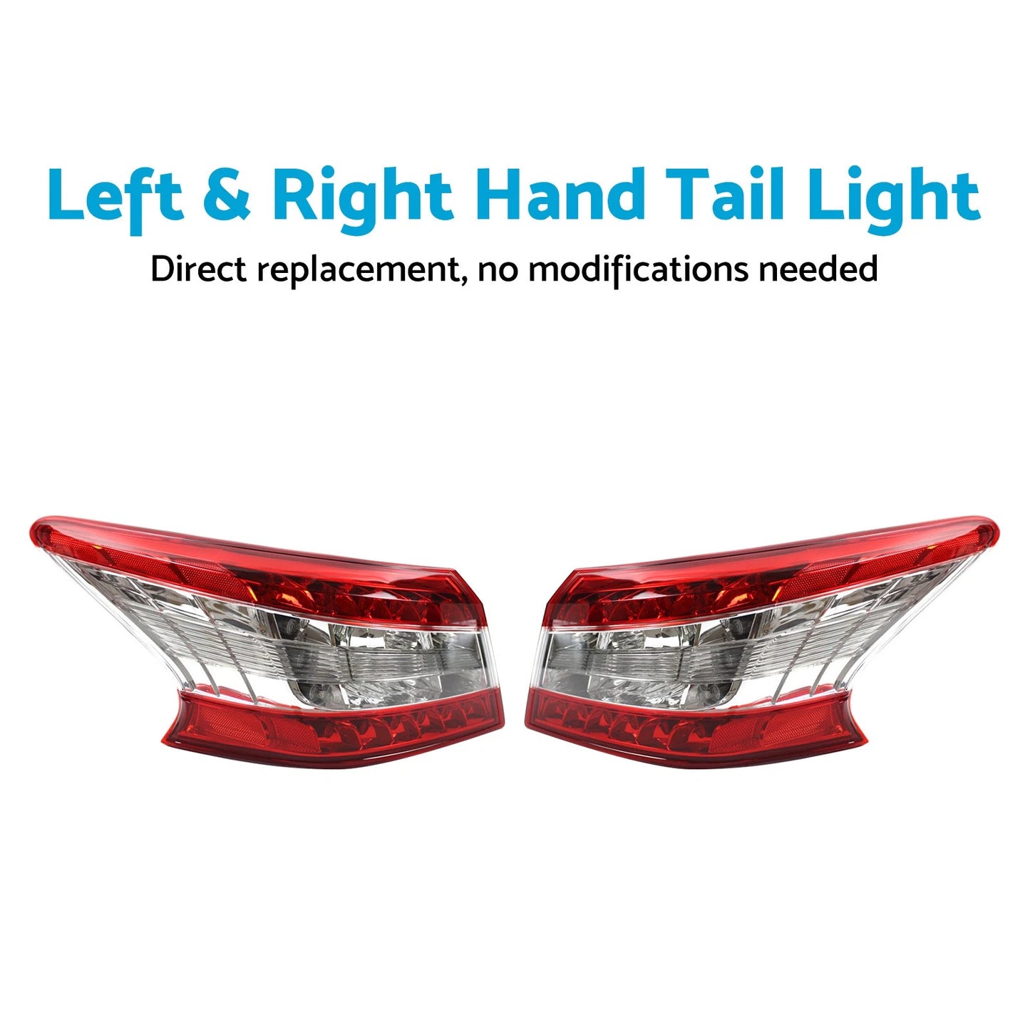 LH & RH LED Tail Lights for Nissan Pulsar B17 Sedan (2012-2018)