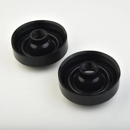 2 x Car Headlight Dust Cover 80MM Soft Rubber for LED HID Xenon Lamps