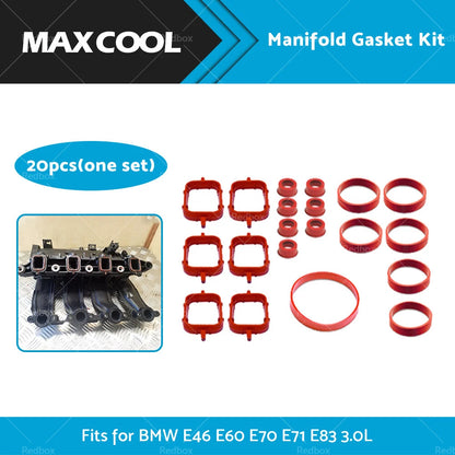 Intake Inlet Manifold Gasket for BMW E83 X3, E70 X5, E71 X6, E46, E60 (2004-2010)