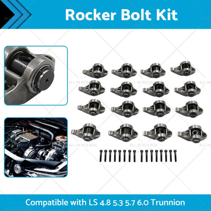 Rocker Arms with Upgraded Trunion Kit for LS 4.8 5.3 5.7 6.0