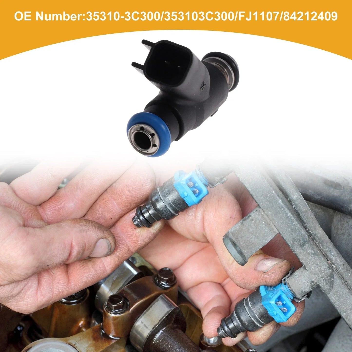 Fuel Injector 1 x No.35310-3C300 for Hyundai Genesis 3.8 (2010-2016)