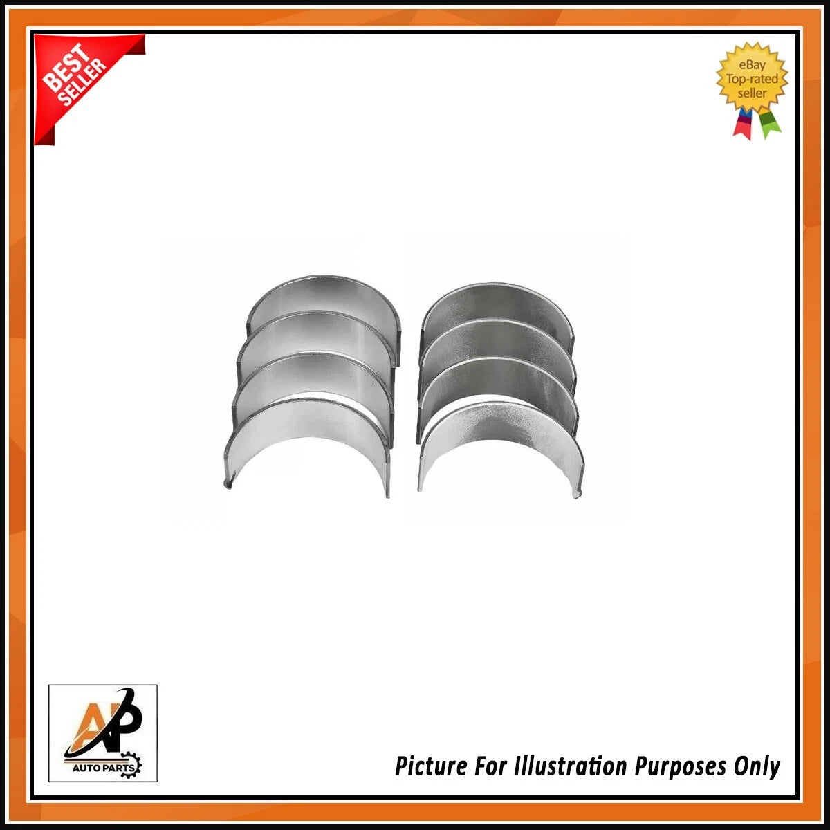 Conrod Bearing Set 0.25mm for Mercedes Benz OM642 GL GLC GLE GLS GLK (2010–2019)