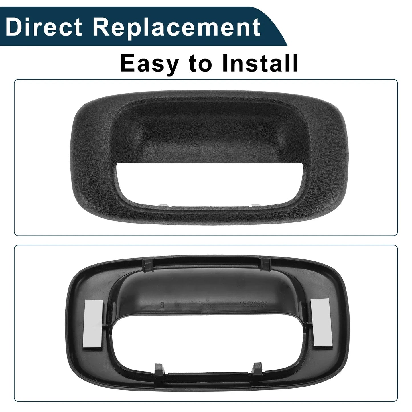 Tailgate Handle Bezel for Chevrolet Silverado & GMC Sierra (2007-2013)