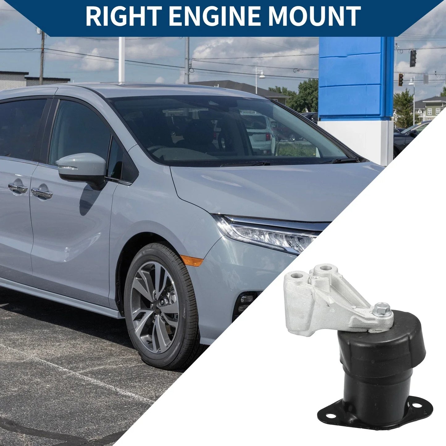 Engine Mount Right for Honda Odyssey 2.4L (2005-2008)
