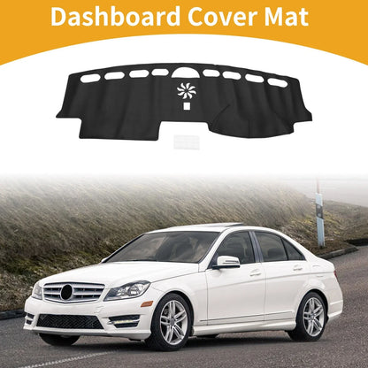 Dashboard Cover for Mercedes C-Class W203 Black Anti-Slip (2001-2007)