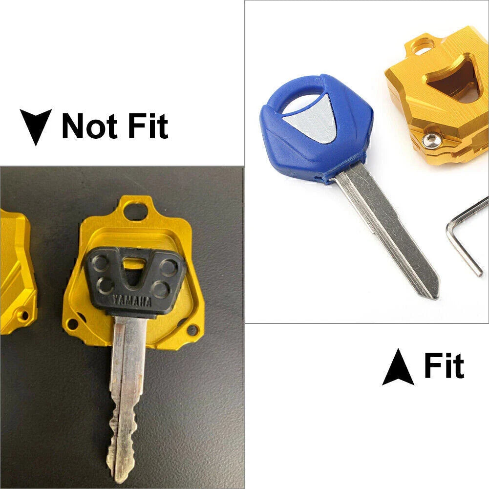 Yamaha Motorcycle Key Shell Case Cover for MT09, MT07, MT10, FZ07, FZ09, FJ-09