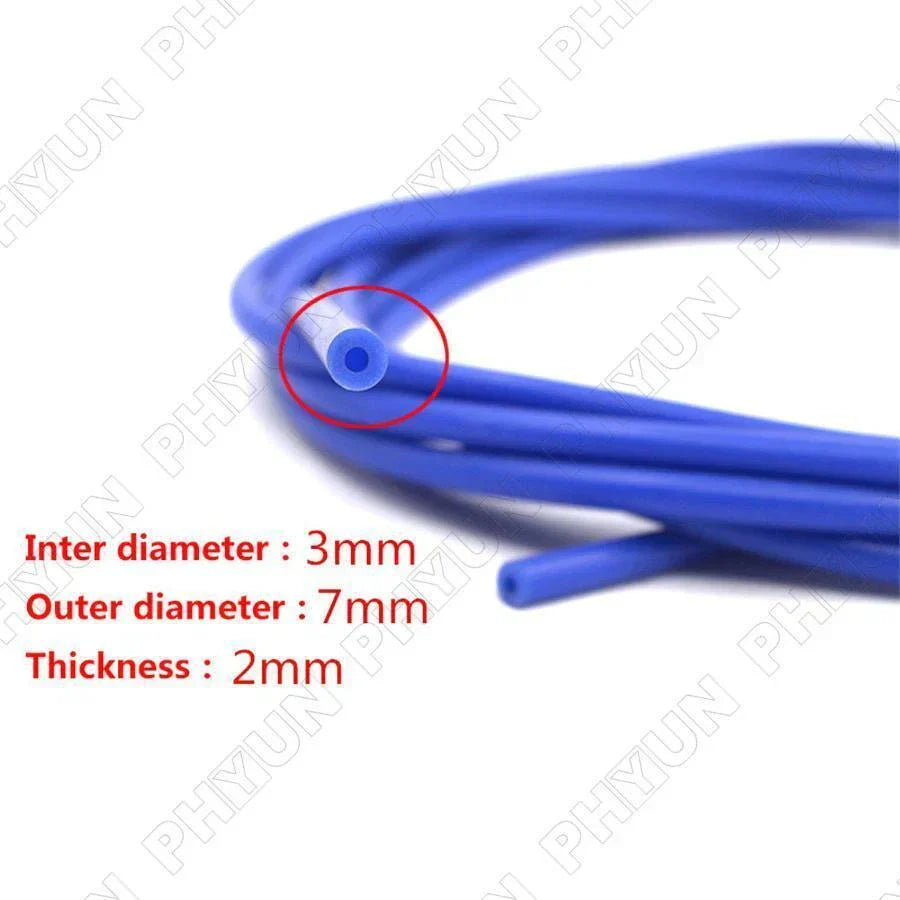 Silicone Vacuum Hose Tube for Car Air Water Coolant Oil - Universal Fit
