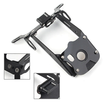 Black License Plate Holder Fender Eliminator for Yamaha MT-09 (2021-2022)
