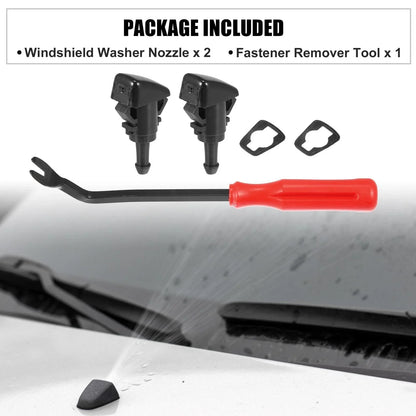 5 x Front Windshield Washer Nozzles for Dodge Ram (2009-2010)