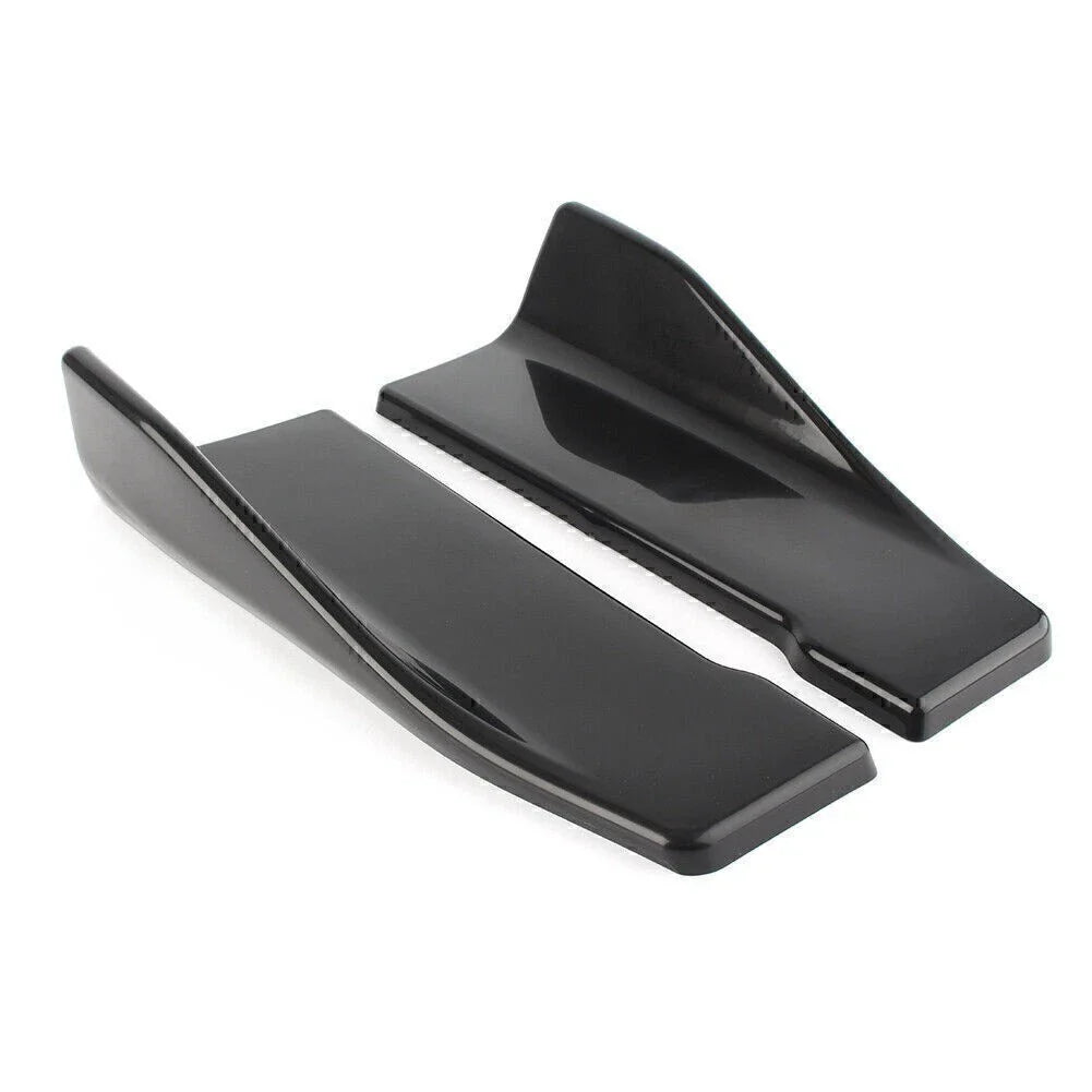 35cm Bumper Spoiler Under Skirt Rocker Wings for Universal Car SUV Auto