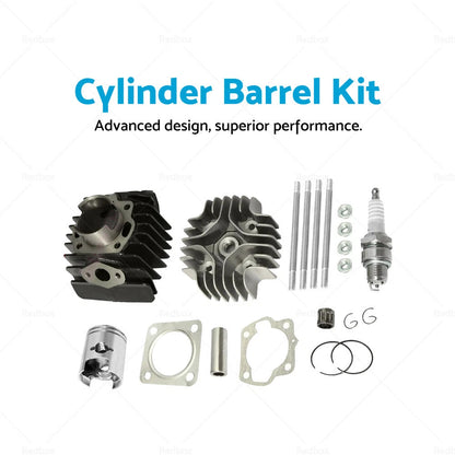 Top End Kit Piston Ring Gasket for Suzuki LTA50 LT50 JR50 (2000-2006)