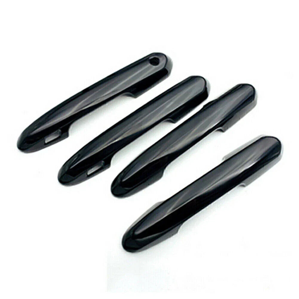 4pcs Car Door Handle Covers Trim for Toyota RAV4 (2019-2020) Black
