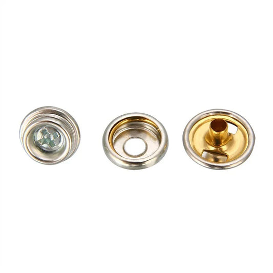152pcs / Stainless Steel Snap Fastener for Canvas Boat Canopy Cover