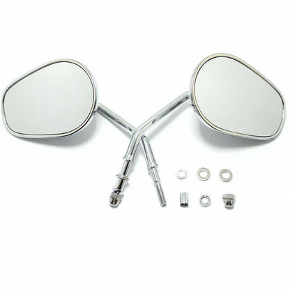 Chrome Rearview Side Mirrors for Harley Road Glide (2015-2023)