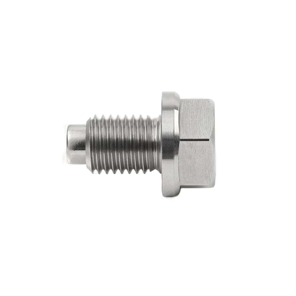 M12x1.5mm Magnetic Oil Pan Drain Plug Bolt & Washer for BMW Benz