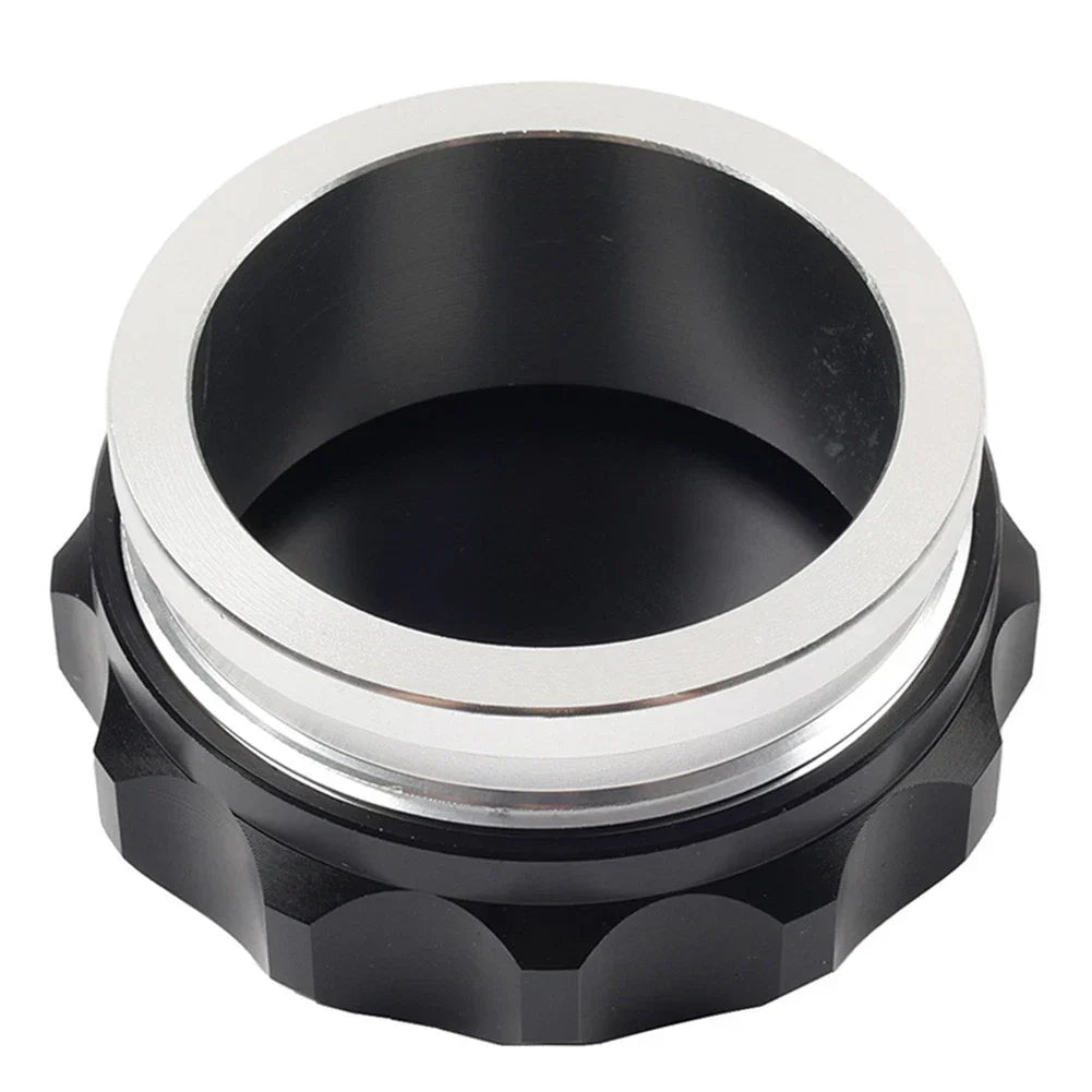 2.5" Aluminium Alloy Black Weld-On Filler Neck & Cap for Tank Cover