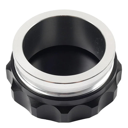 2.5" Aluminium Alloy Black Weld-On Filler Neck & Cap for Tank Cover