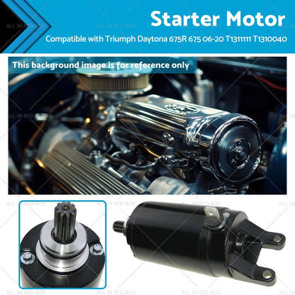 Starter Motor for Triumph Daytona 675R 675 (2006-2020)