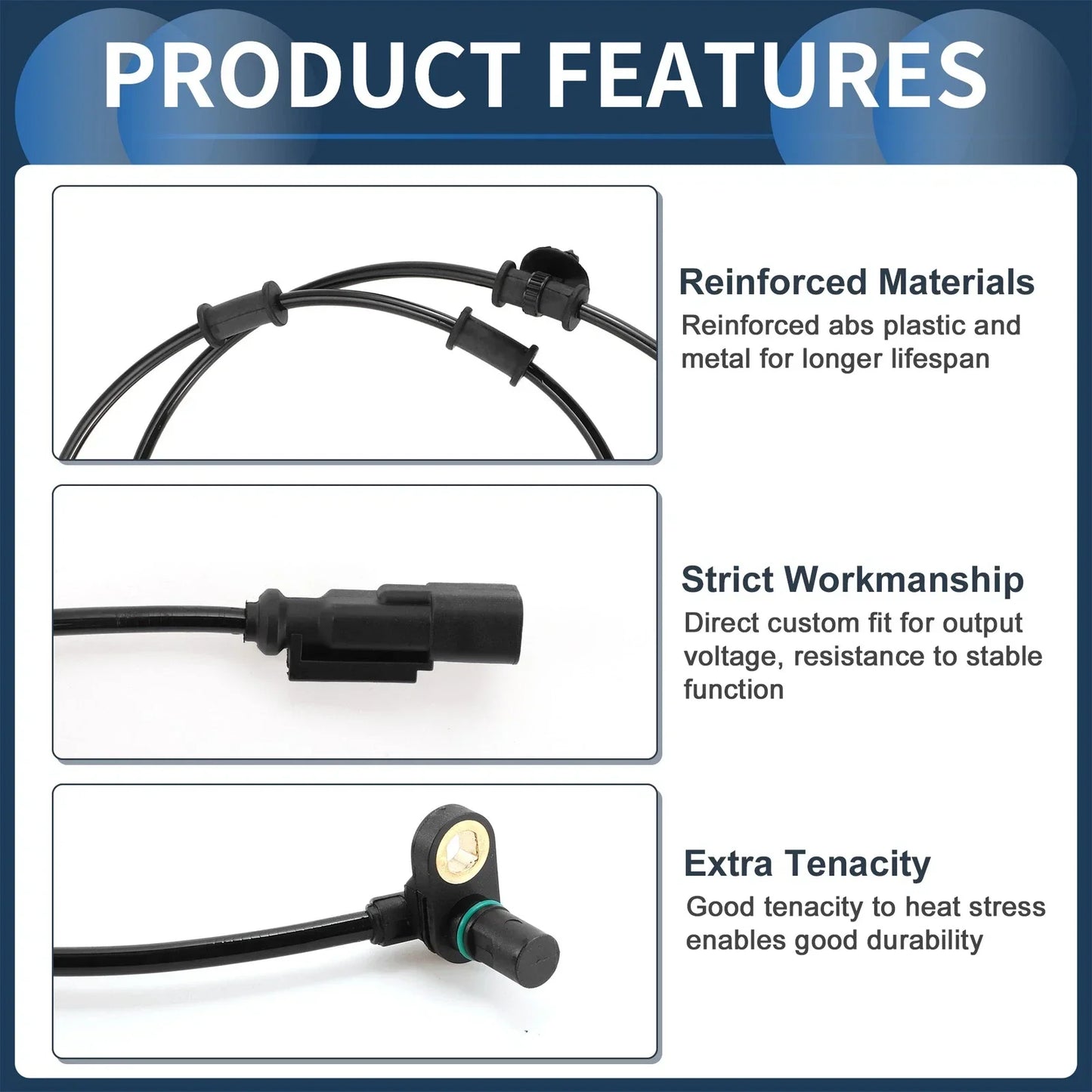 ABS Wheel Speed Sensor for Dodge Ram 2500 (2006-2008)