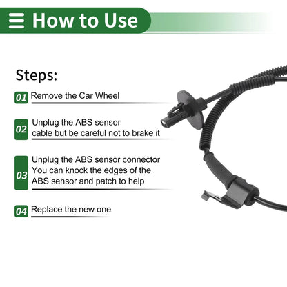 ABS Wheel Speed Sensor for Hyundai Santa Fe (2005-2013)