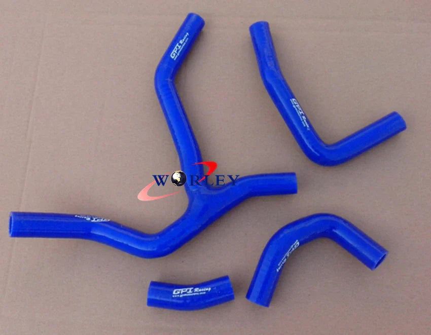 Silicone Radiator Hose for Honda CRF450 CRF450R 2013-2014 ( Red)