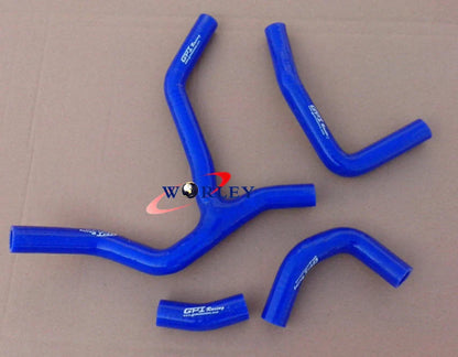 Silicone Radiator Hose for Honda CRF450 CRF450R 2013-2014 ( Red)