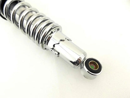 300mm JBS Chrome Rear Shock Absorbers for Yamaha XVS125 Drag Star (2000-2017)