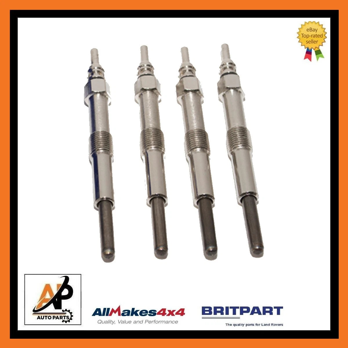 Glow Plug Heater Plugs Replacement for Land Rover Discovery 2 TD5 (1999–2004)