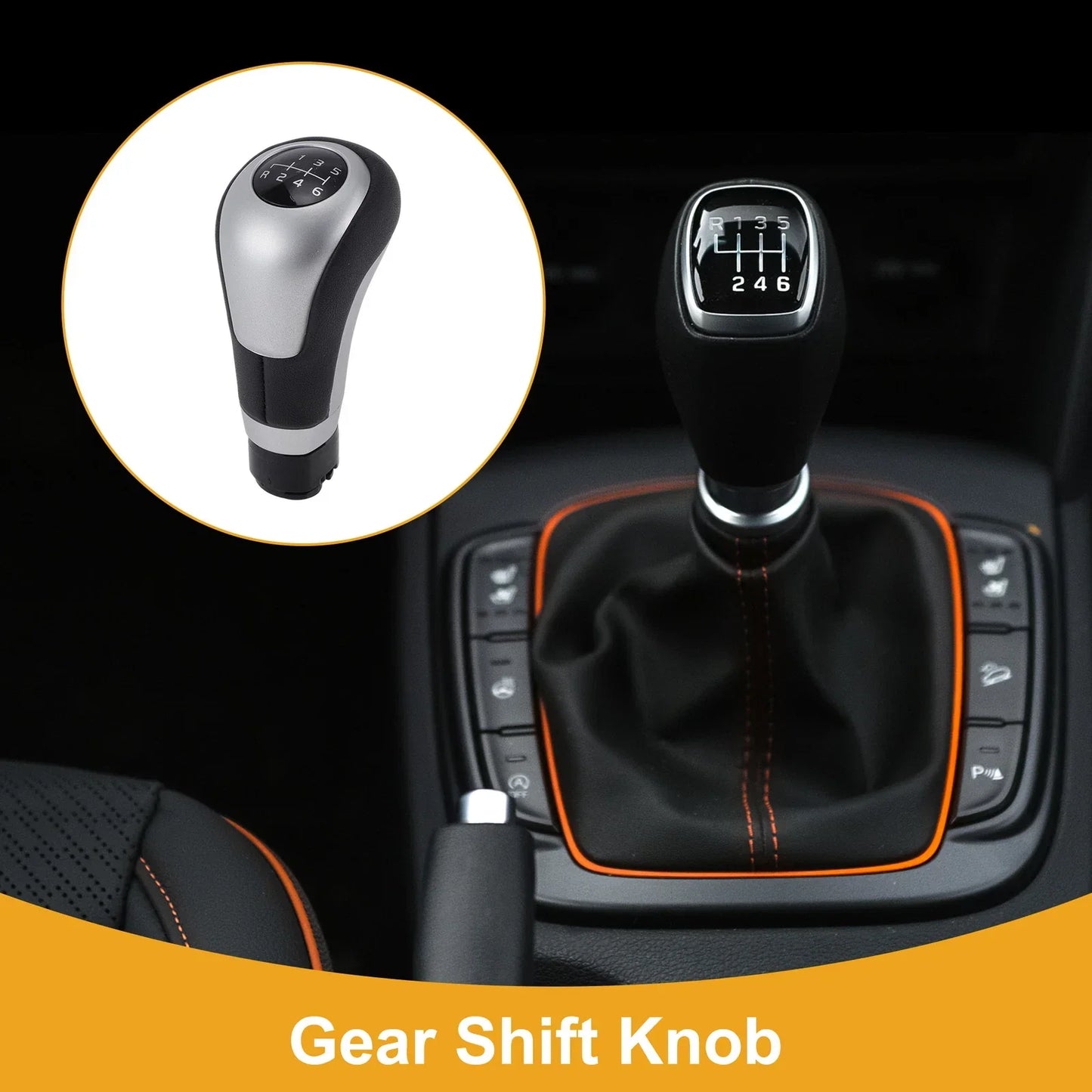 6 Speed Gear Shifter Knob for Mercedes-Benz A-Class W176 (2012-2018)