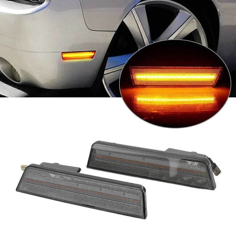 LED Front Side Marker Lights for Dodge Challenger (2008-2014) & Charger (2011-2014)