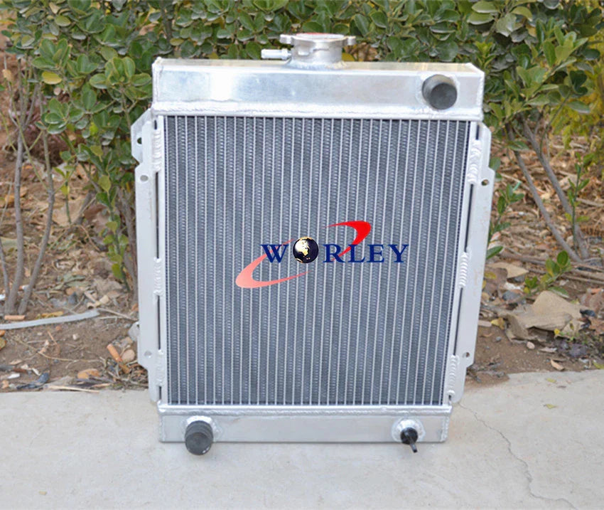 Aluminum Radiator, Shroud & Fan for Nissan Datsun 1200 B110 120Y (1970-1976)