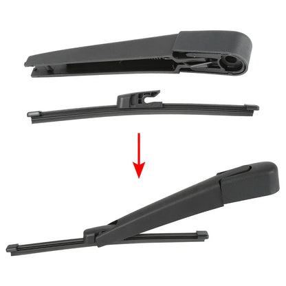 Rear Windshield Wiper Blade Arm Set 230mm for Hyundai Veloster (2011-2018)