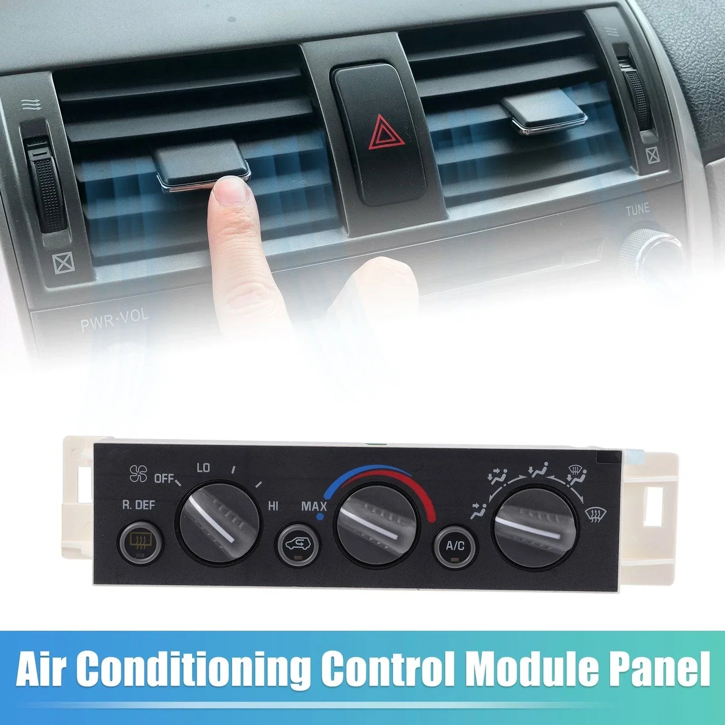 A/C Heater Climate Control Panel Switch for Chevy C1500, Tahoe & GMC K1500
