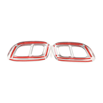 Muffler Tail Pipe Trim Cover for Benz GLC GLE GLS X253 W167 (2020-2022)
