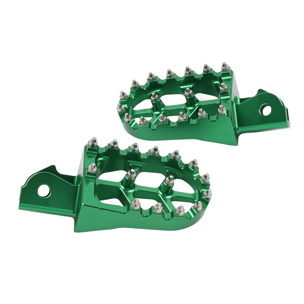 Green Foot Pegs for Sur Ron S/X, Honda CRF 150F 230F (2003-2019)