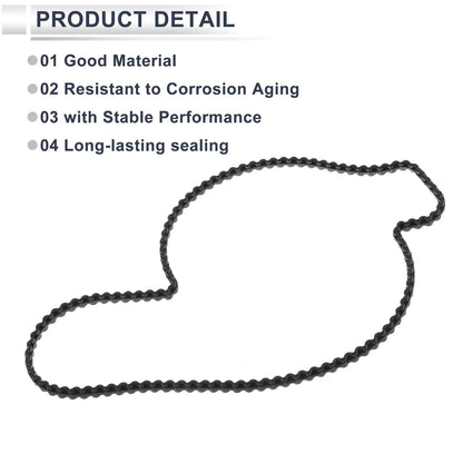 Water Pump Gasket for Porsche Cayenne 2019-2024 Rubber 1 x Engine Component