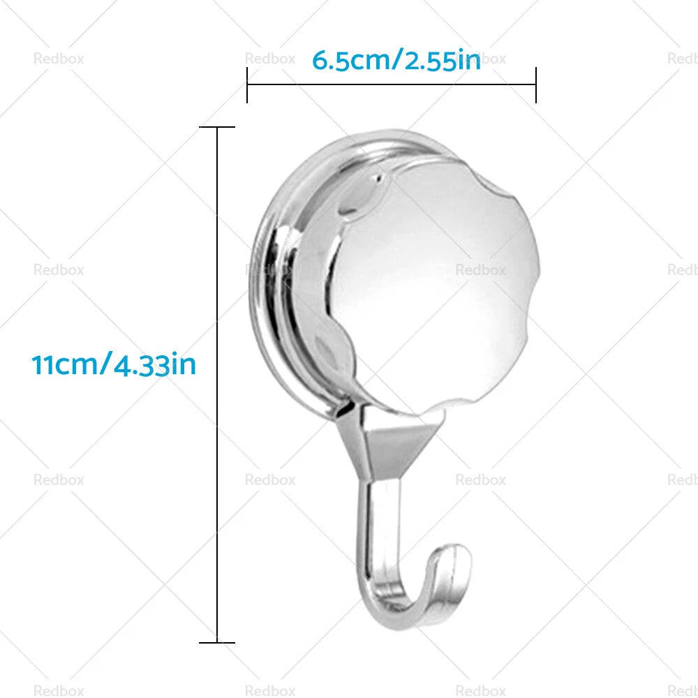 Strong Vacuum Suction Cup Hooks for Bathroom Kitchen Towel Shower Holder