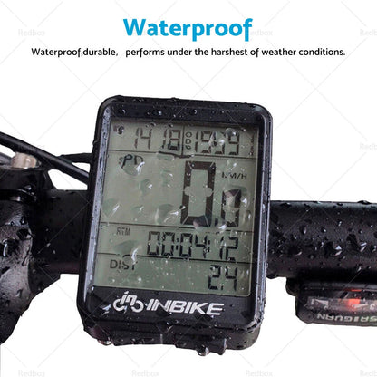 Waterproof Wireless Bicycle Speedometer Odometer for Mountain Bike