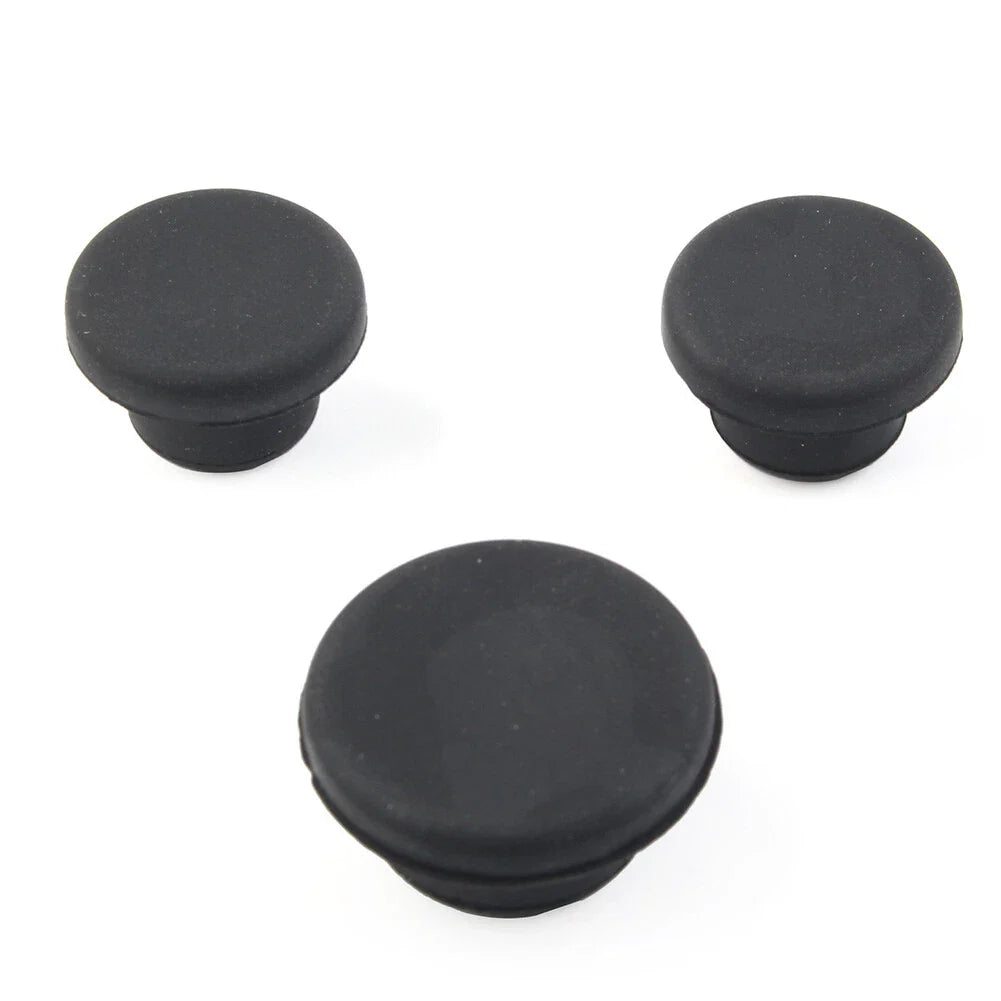3 x Black Tailgate Rubber Dust Plugs for Jeep Wrangler JL (2018 - Present)