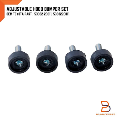 Adjustable Hood Bumper Cushion Screw for Toyota Hilux RN30 RN40 SR5 (79-83)