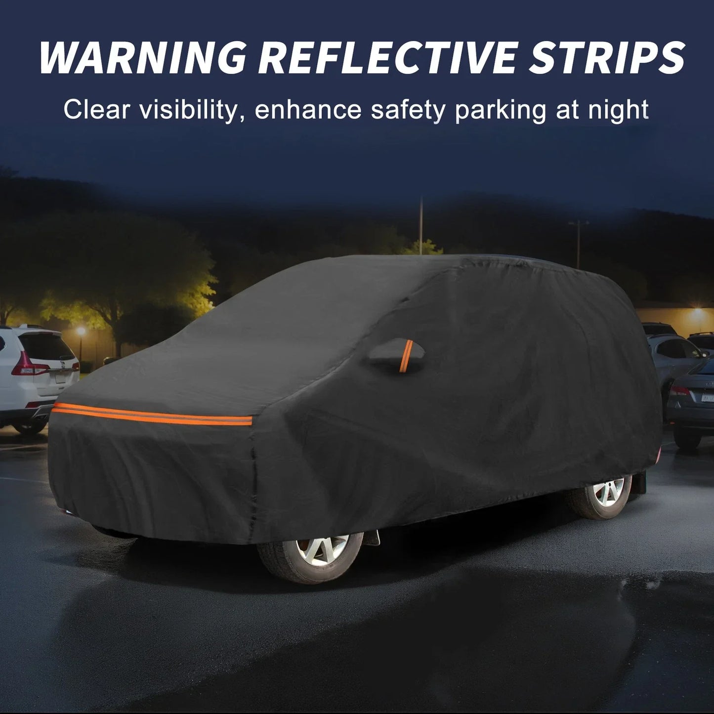 Waterproof PEVA Cotton Car Cover for Hyundai i30 (2011-2021) with Zipper