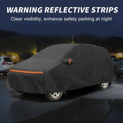 Waterproof PEVA Cotton Car Cover for Hyundai i30 (2011-2021) with Zipper