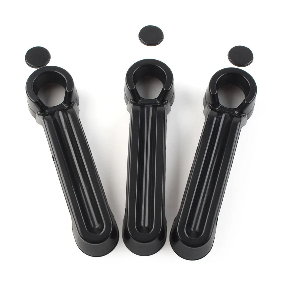 6 x Exterior Door Handle Tailgate Cover Trim for Jeep Wrangler JK (07-17)