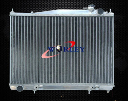 3ROW Aluminum Radiator for Nissan Navara D22 R50 2.5L 3.0L Diesel (97-01)