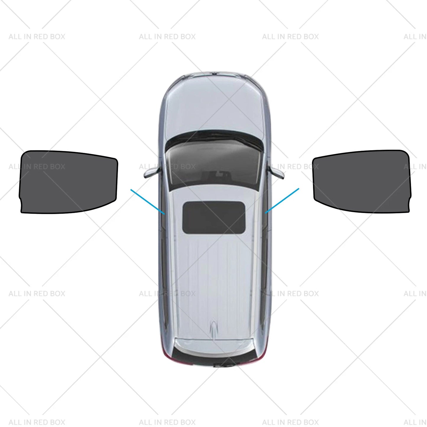 Magnetic Sun Blind Mesh for LDV T60 Ute (2017-2024) UVA & UVB Protection