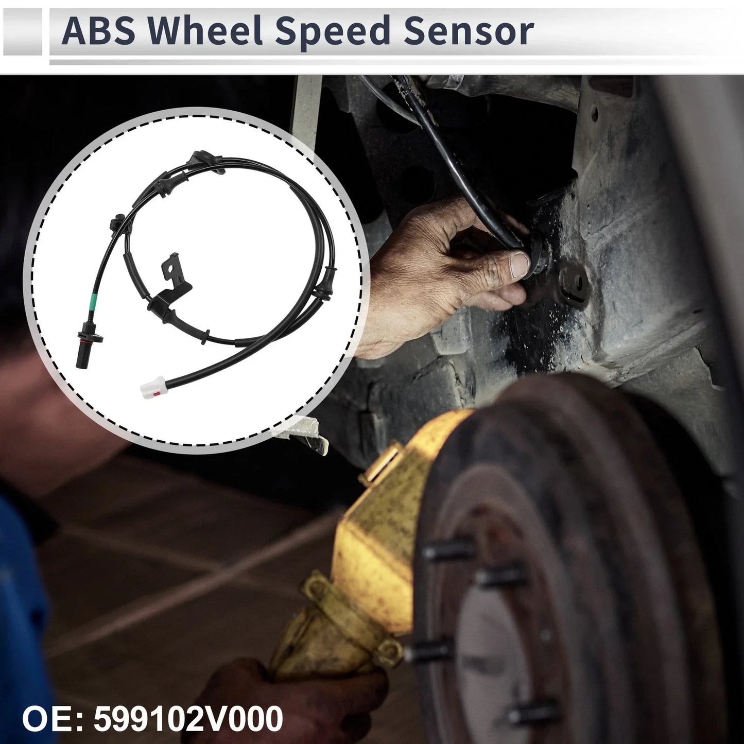 ABS Wheel Speed Sensor for Hyundai Veloster (2012-2017)