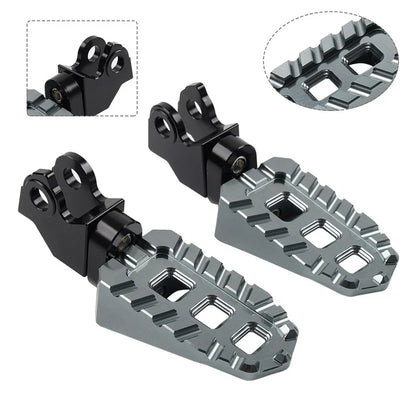 Front Grey Foot Pegs for Honda CMX 250 300 500 Trail 125 (2017-2024)