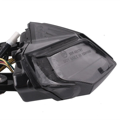 Smoke Motorcycle Tail Light Turn Signal for DUCATI 1098 R S (2007-2010)