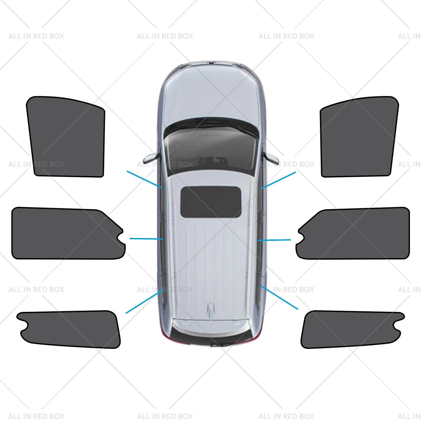 Car Window Shades for LDV G10 (2014-Present) UVB & UVA Protection