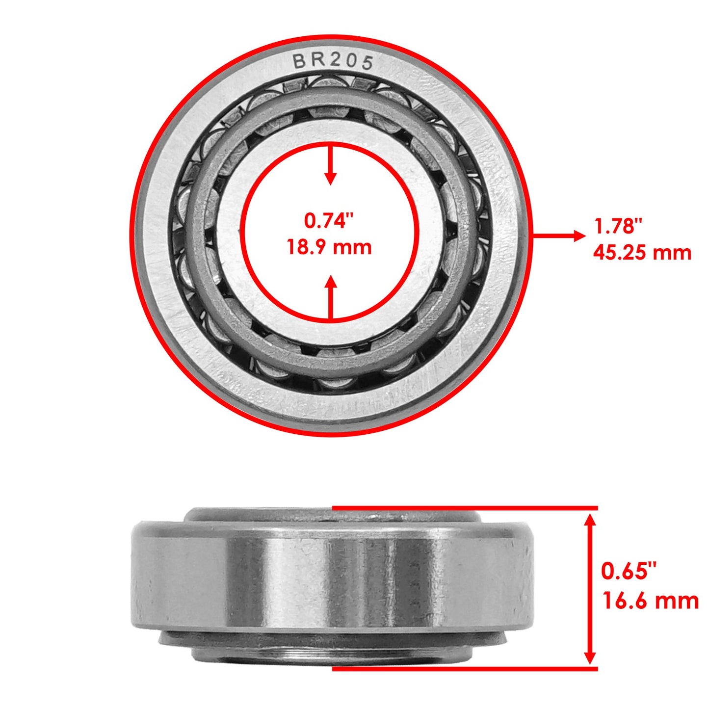 Deck Spindle Bearings Repair Kit for Cub Cadet LT1022 LT1045 (1990–1999)